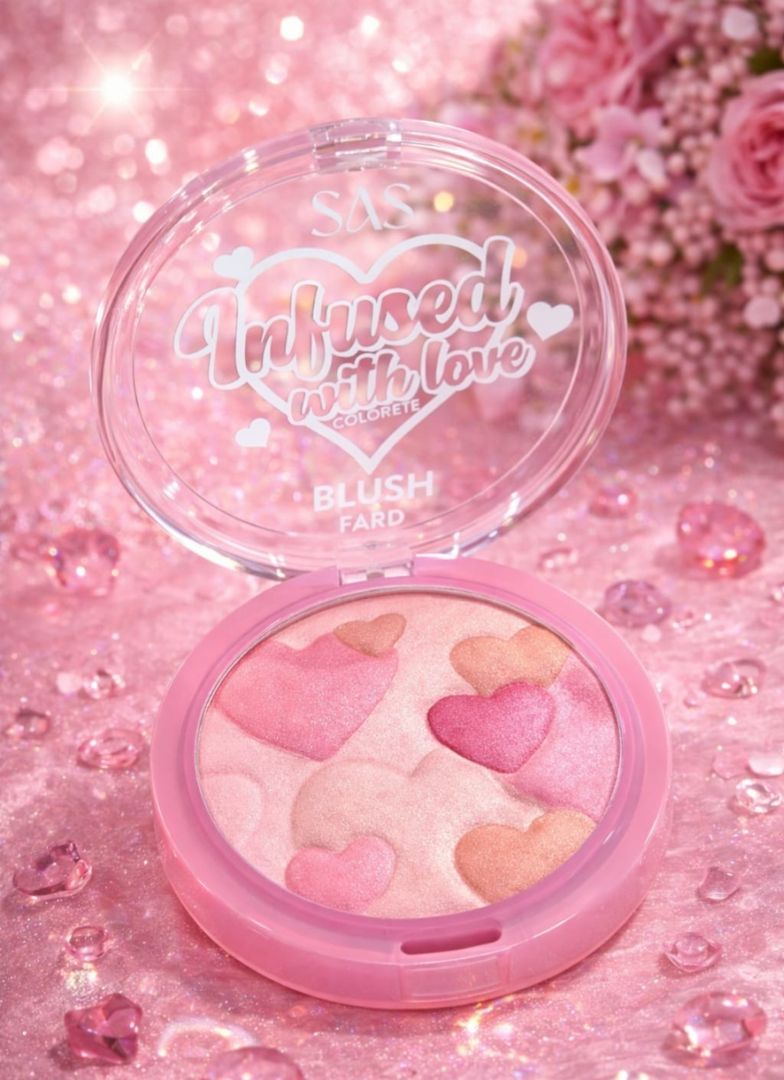 PALETA DE RUBOR INFUSED WITH LOVE– SAS	 SAF078