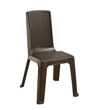 Imagen del producto SILLA ETERNA SIN BRAZOS WENGUE 