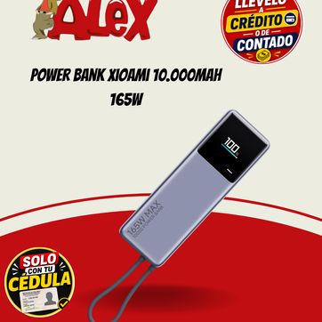 Imagen del producto Power Bank Xioami 10.000Mah  165W