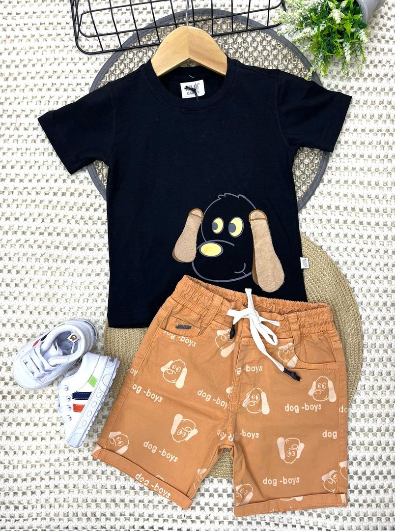 Conjunto bermuda bebito