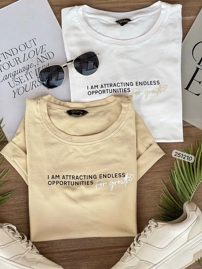 CAMISETA ESTAMPADA FOR GROWTH 251210