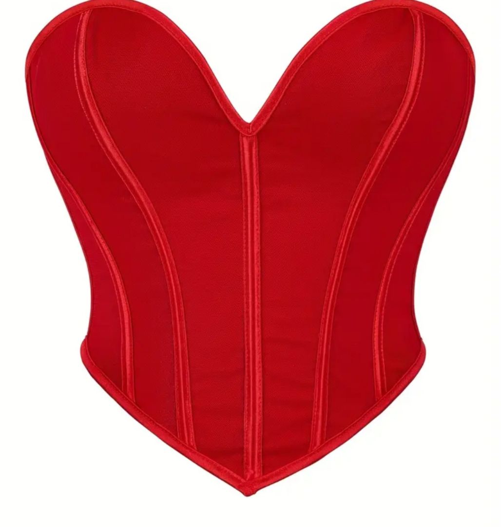CORSET CORAZON ROJO