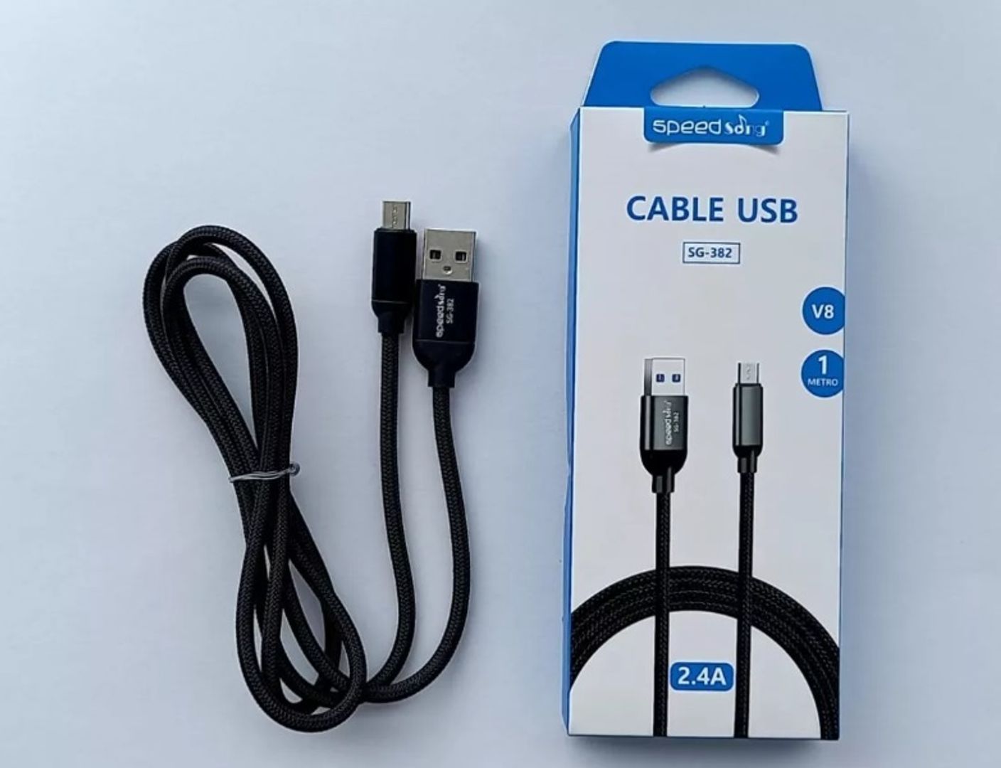 Cable V8 2.4A SpeedSong 