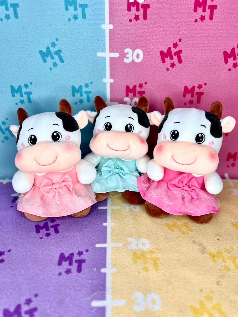 Vaca vestido brillitos