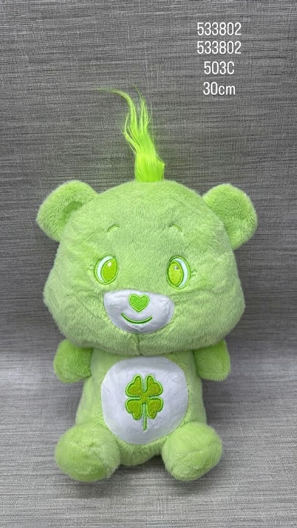 OSO CARIÑOSITO (VERDE) 30 CM
