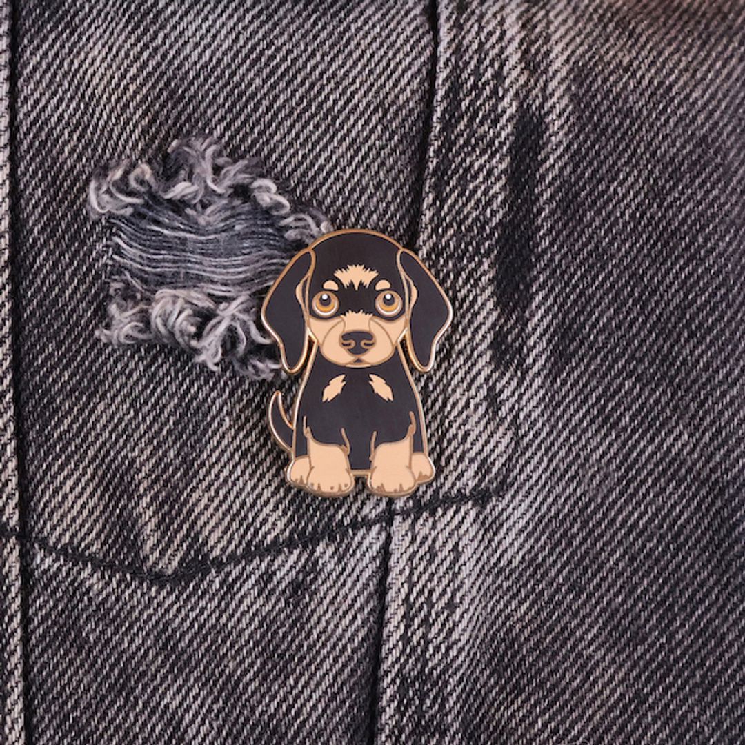 PIN SALCHICHA NEGRO-CAFÉ