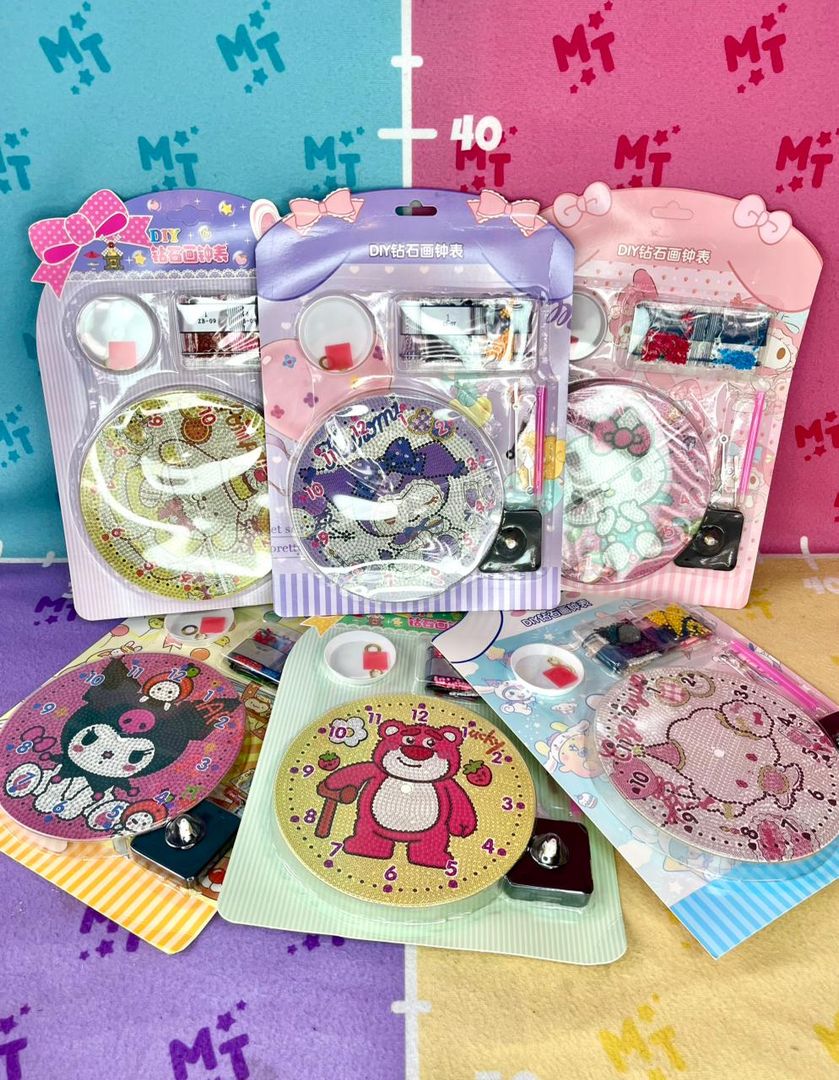Diamond Painting-Reloj Sanrio