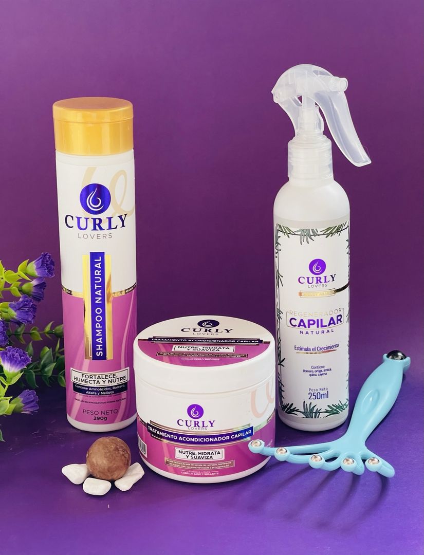 Kit Crecimiento intensivo, curly lovers 