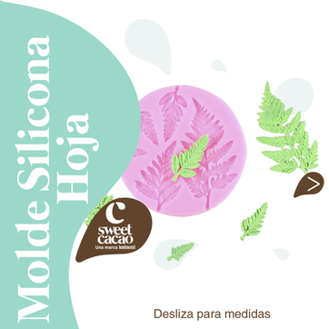 Molde Silicona Hoja - imagen 1