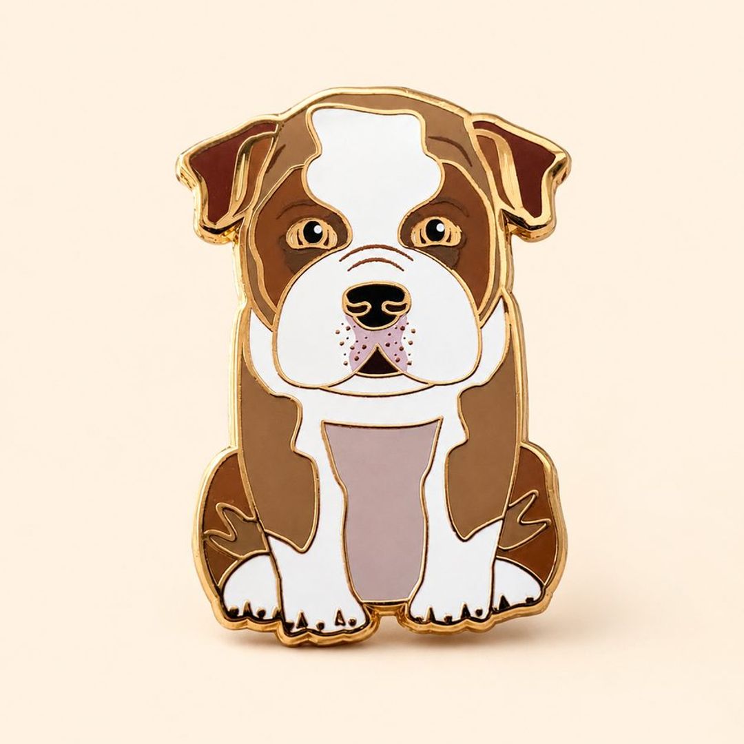 PIN BULLDOG INGLES CAFE