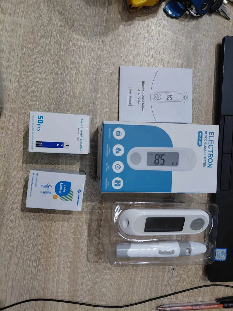 GLUCOMETRO MEDIDOR GLUCOSA X50 TIRILLAS Y LANCETAS