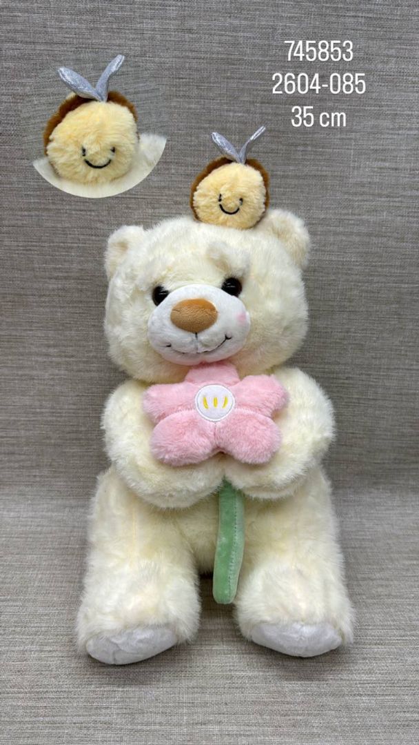 OSO FLOR ABEJITA 35 CM