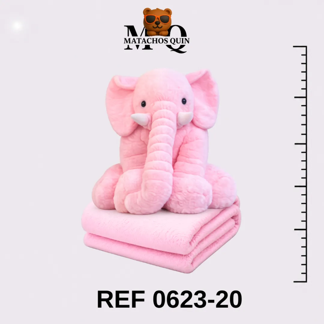 ELEFANTE CON COBIJA SURTIDO