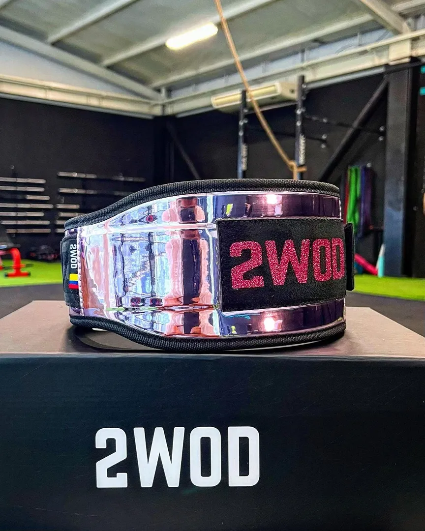 CINTURÓN ROSA ESPEJO