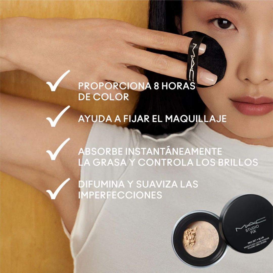 Polvos Studio Fix Pro Set + Blur Weightless Loose Powder