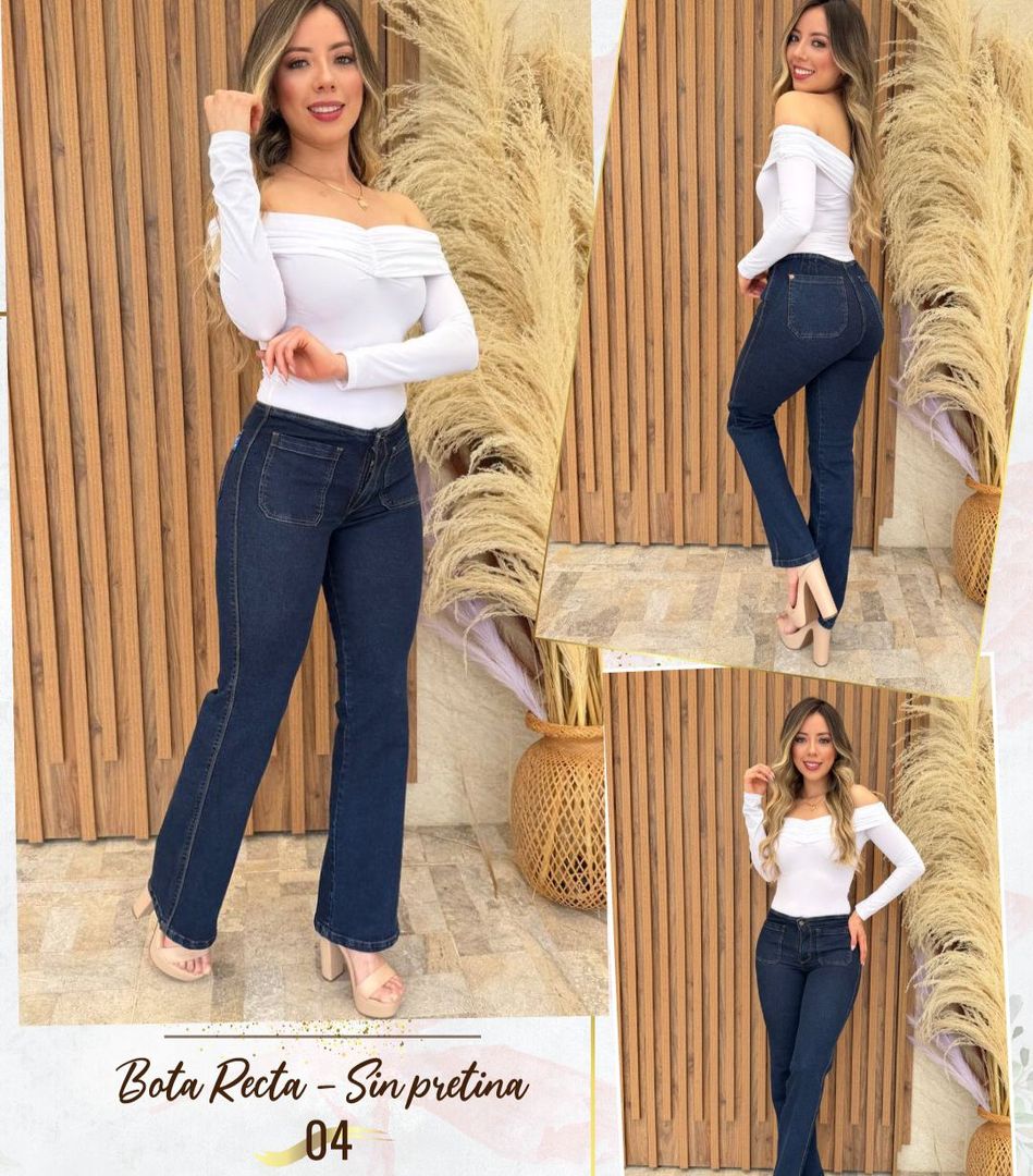 PANTALON DE JEAN TALLA (6 8 10 12)  