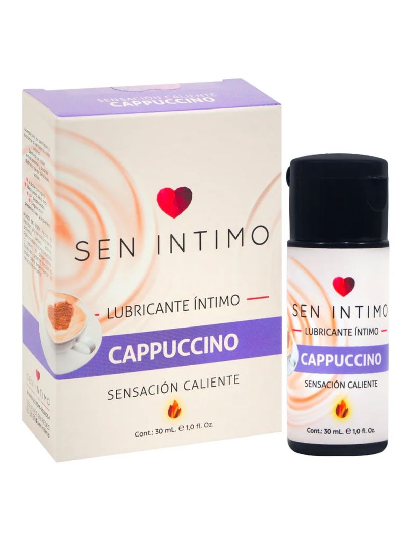 Lubricante Íntimo Cappuccino Sensación Caliente x 30 ml