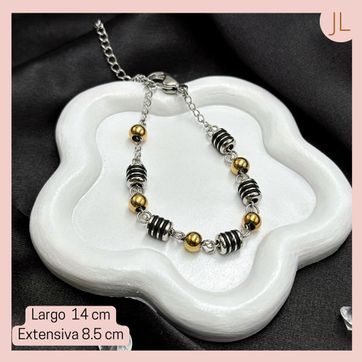Imagen del producto Pulsera Balines y Barriles Mixta 