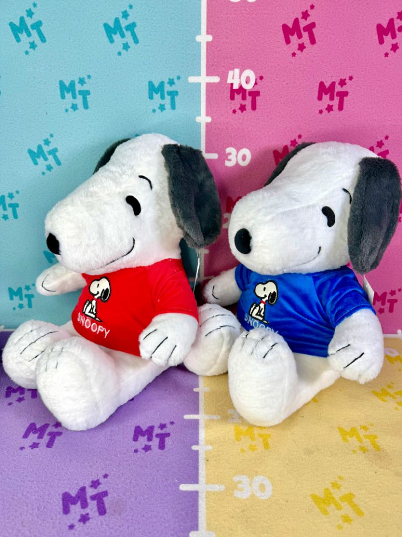 Snoopy camiseta azul/roja 30cm FP