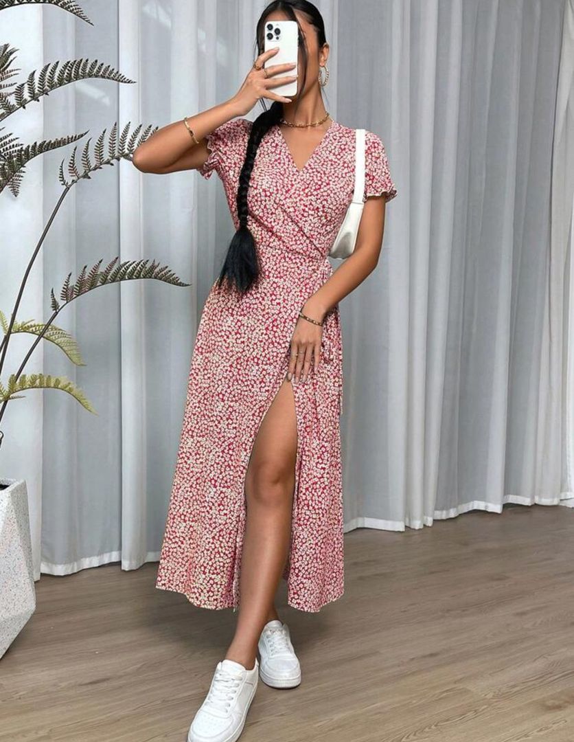 VESTIDO LARGO TALLA (XS) 