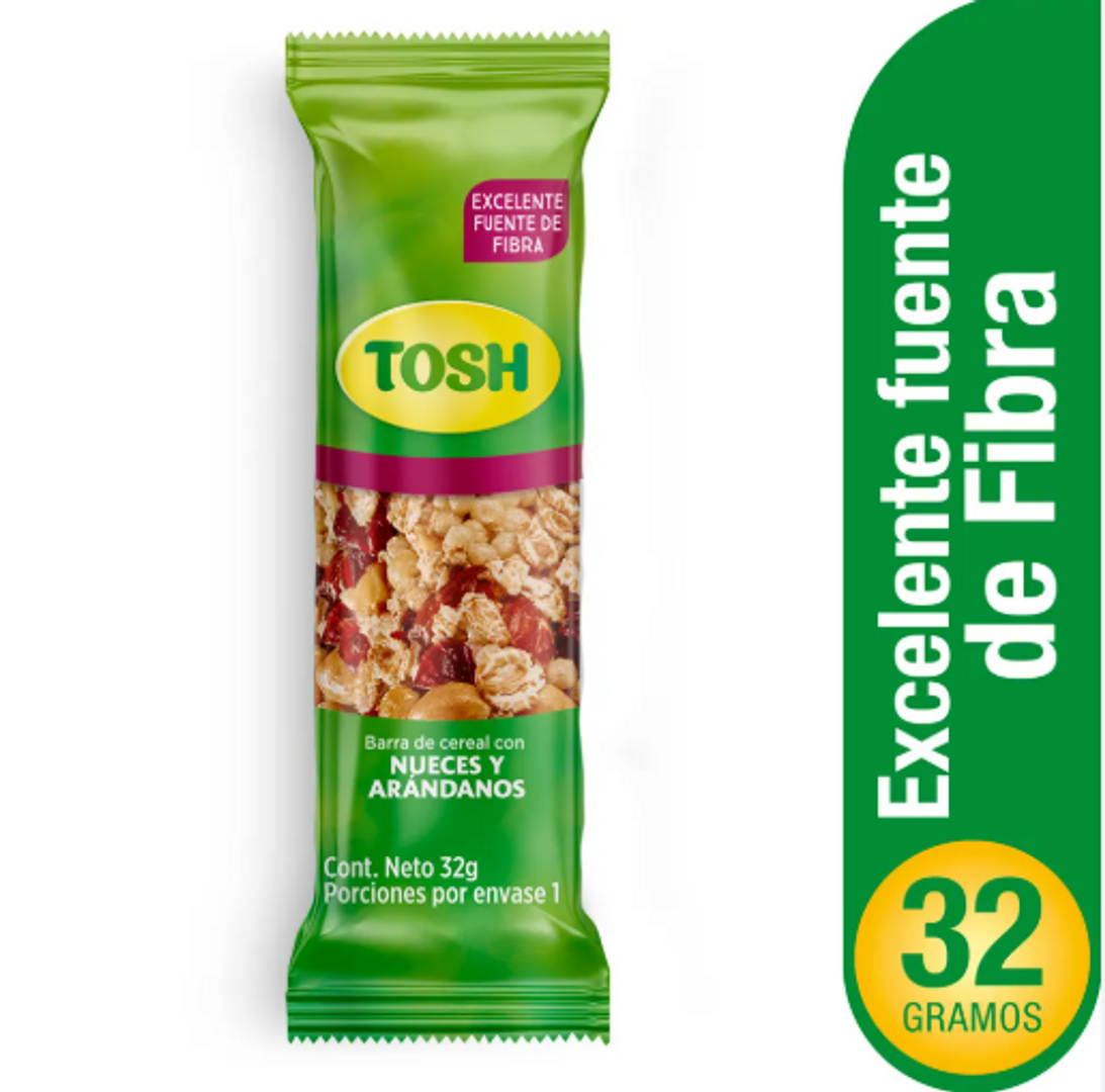 BARRA TOSH ARANDANOS*32G