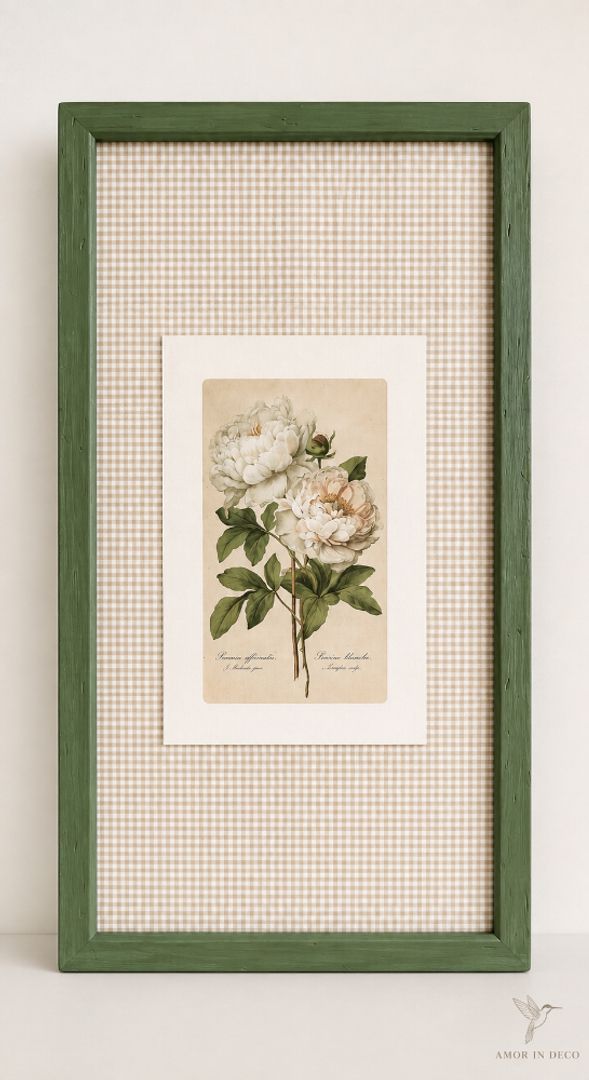 Cuadro Vichy Flowers 2