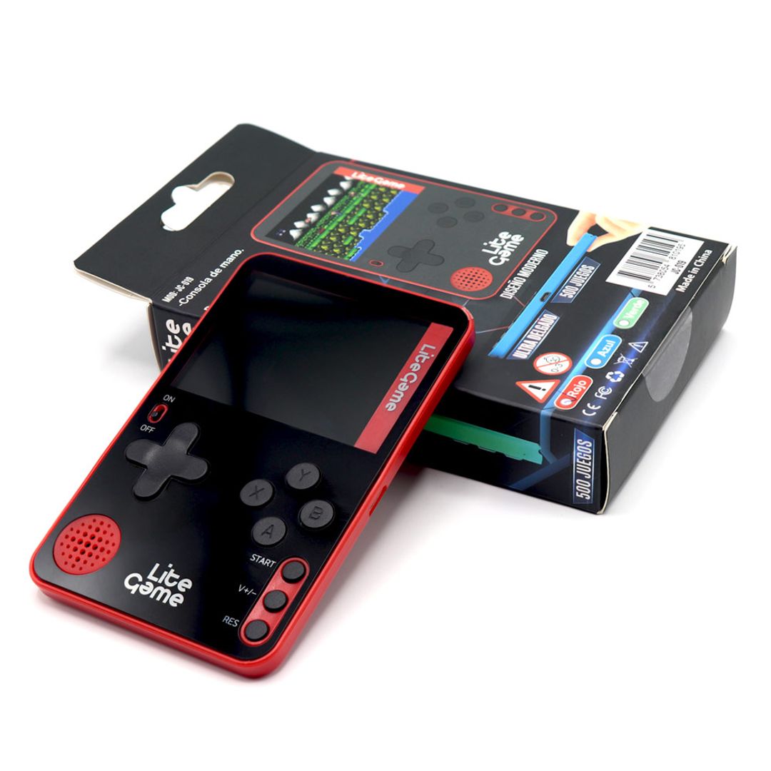 Consola de Mano Lite Game 500 juegos JC-019