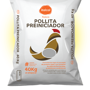 Imagen del producto ITALCOL POLLITA PREINICIADOR x 40 Kilos