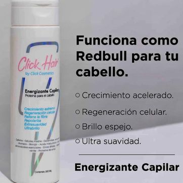 Imagen del producto CLICK HAIR ENERGIZANTE CAPILAR/PROTEINA PARA EL CABELLO