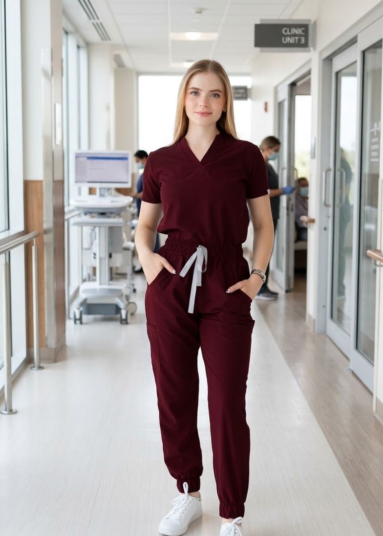 Vestido oversized dama, Conjunto Medico