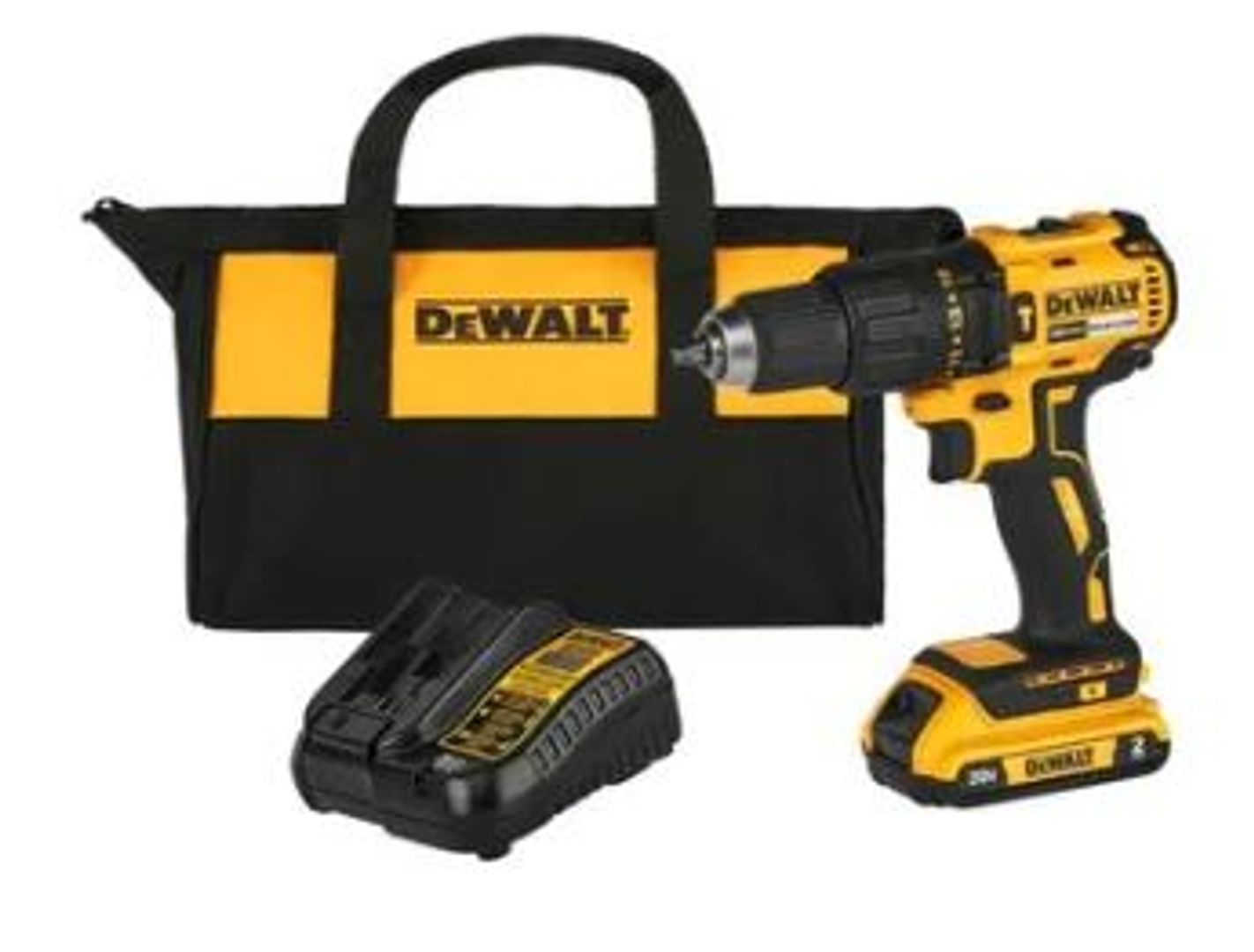 TALADRO PERCUTOR INALAMBRICO DCD7781D1 DeWalt 1/2 + BOLSO