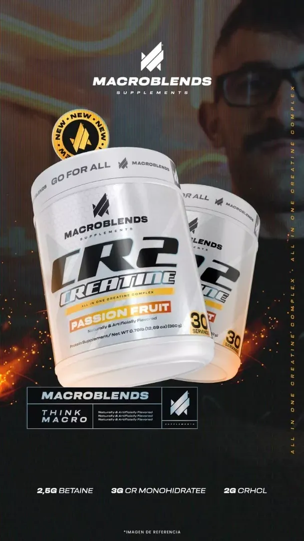 CR2 CREATINA MONOHIDRATO+ HCL MACROBLEND