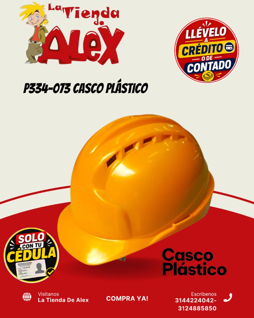 P334-073 CASCO PLÁSTICO