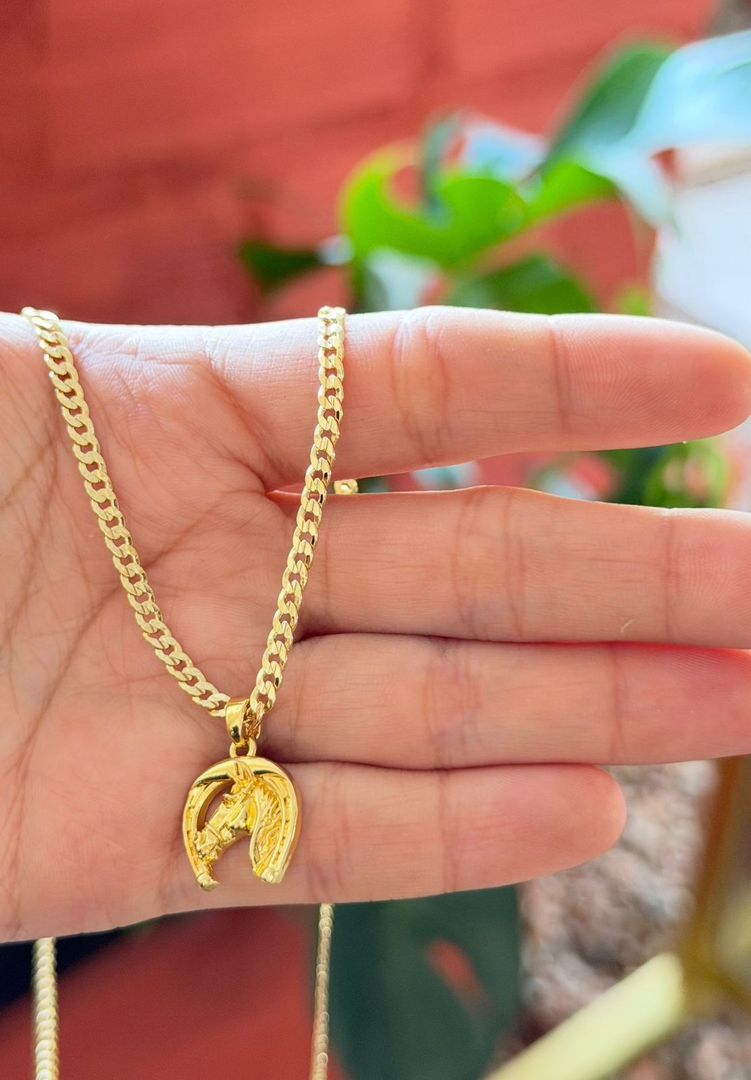 CADENA CABALLISTA TEJIDO PLANA