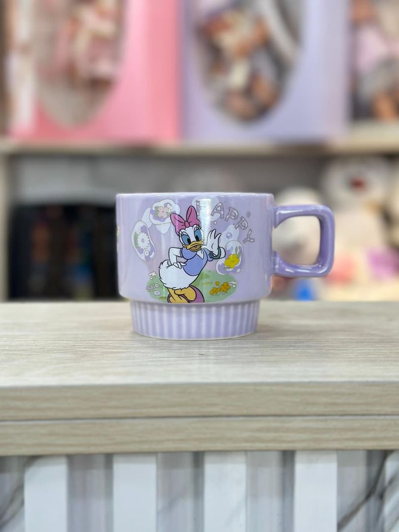 POCILLO MINNIE, MICKEY & DAISY