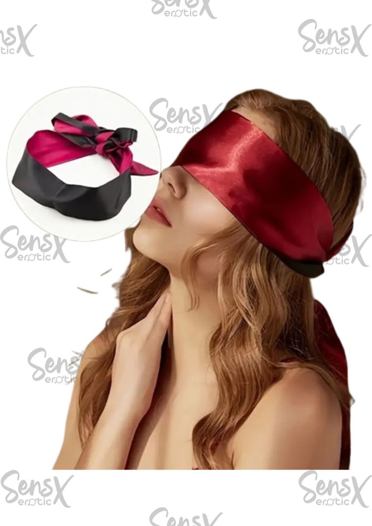 Venda Antifaz Satín Juego Erótico Sexual