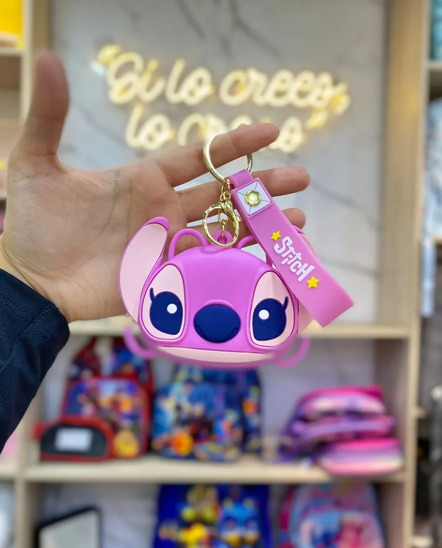 LLAVERO STICH GOMA 