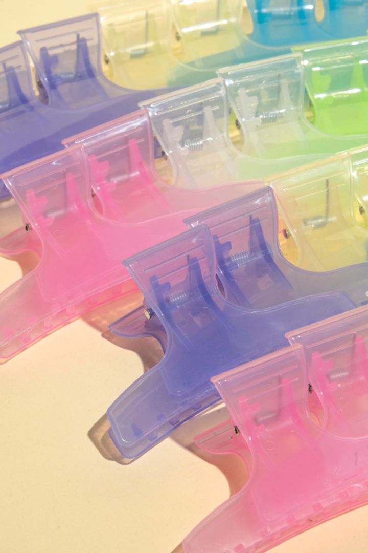 CAIMÁN PELUQUERO TRASLÚCIDO X12