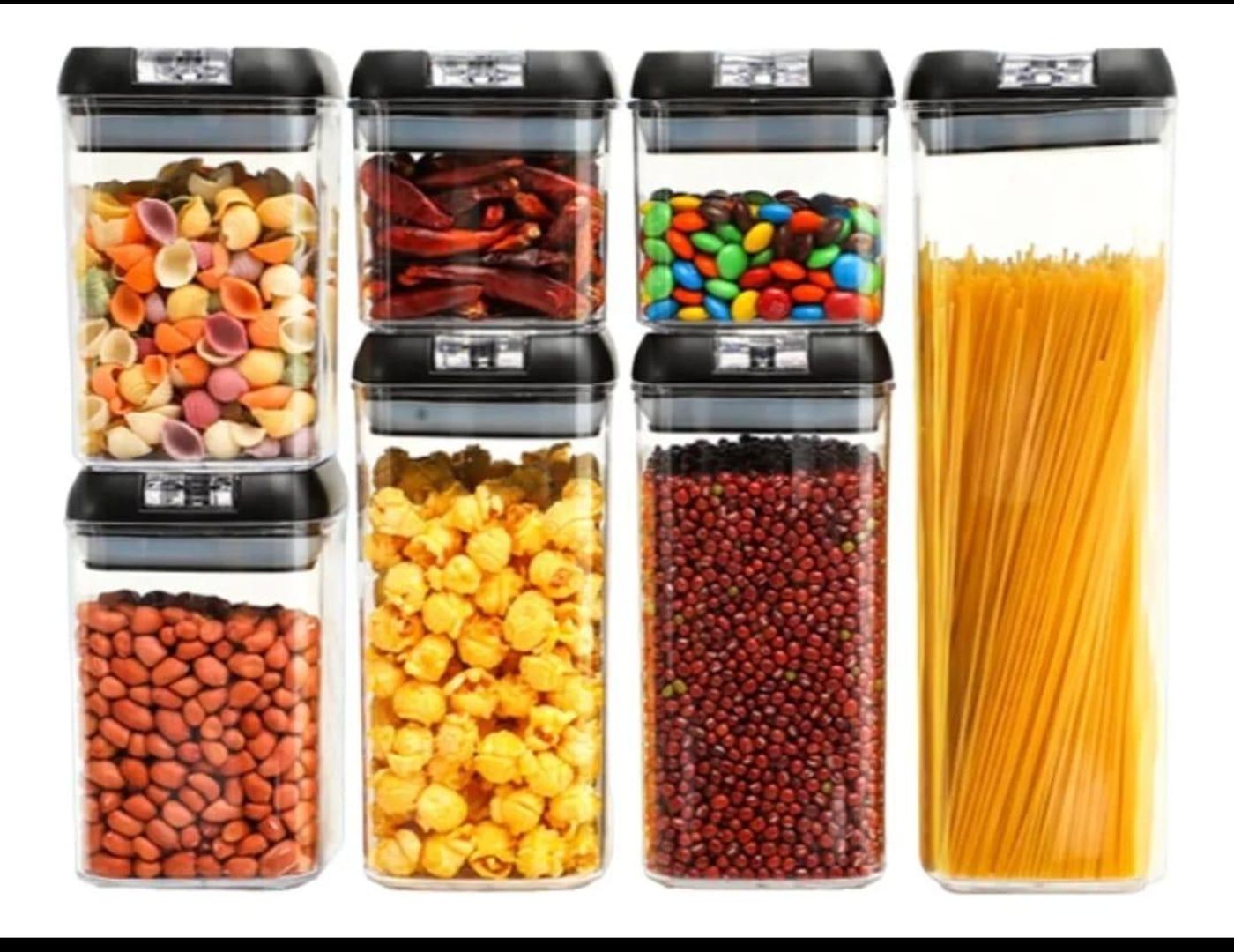 CONTENEDORES DE COCINA X 7 UNIDADES