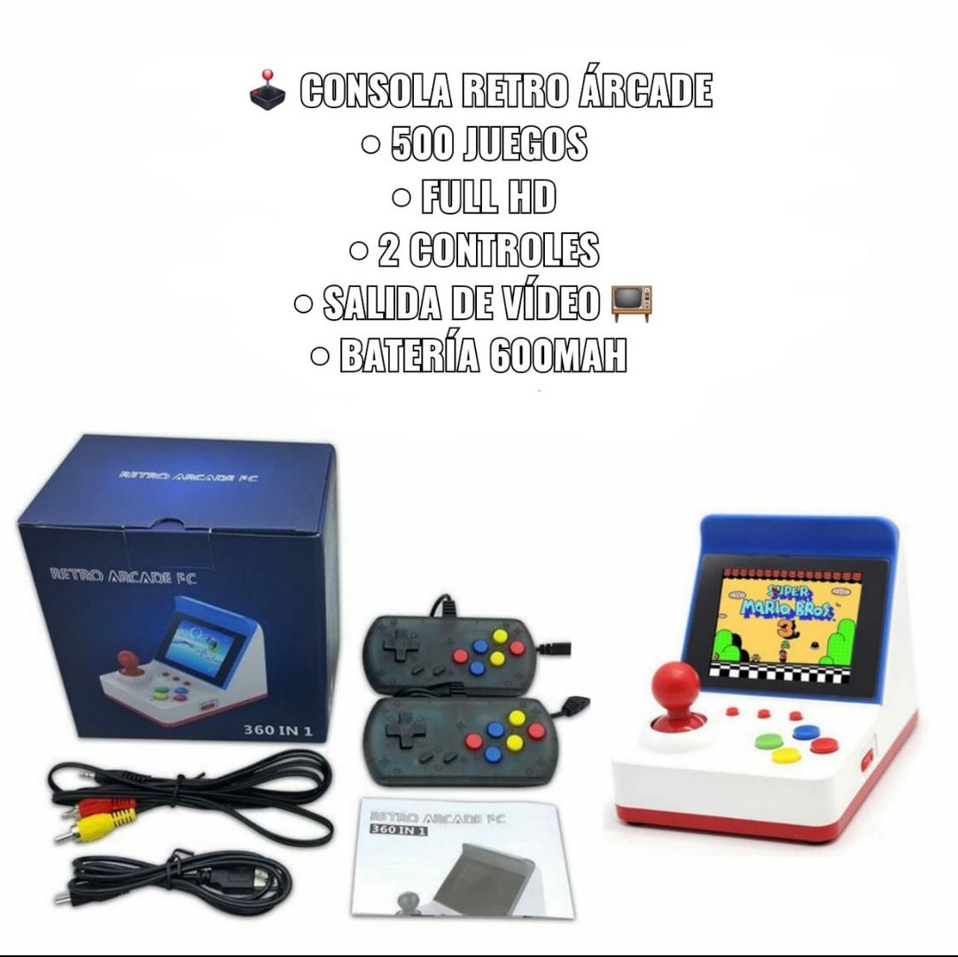 CONSOLA RETRO ARCADE