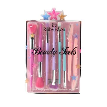 Set de brochas y navajas para cejas de la línea Ruby Face - imagen 1
