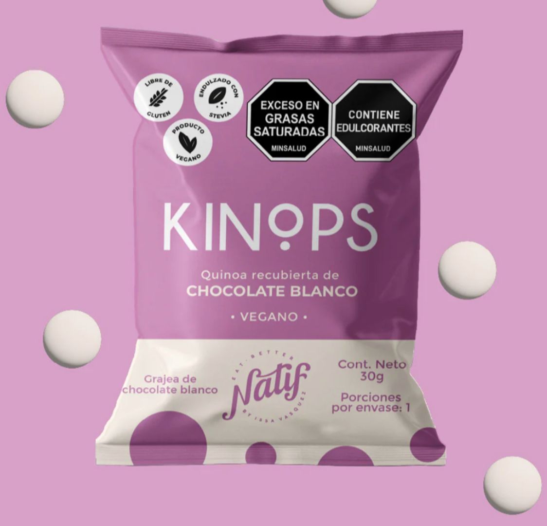 KINOPS CHOCOLATE BLANCO X 30GR