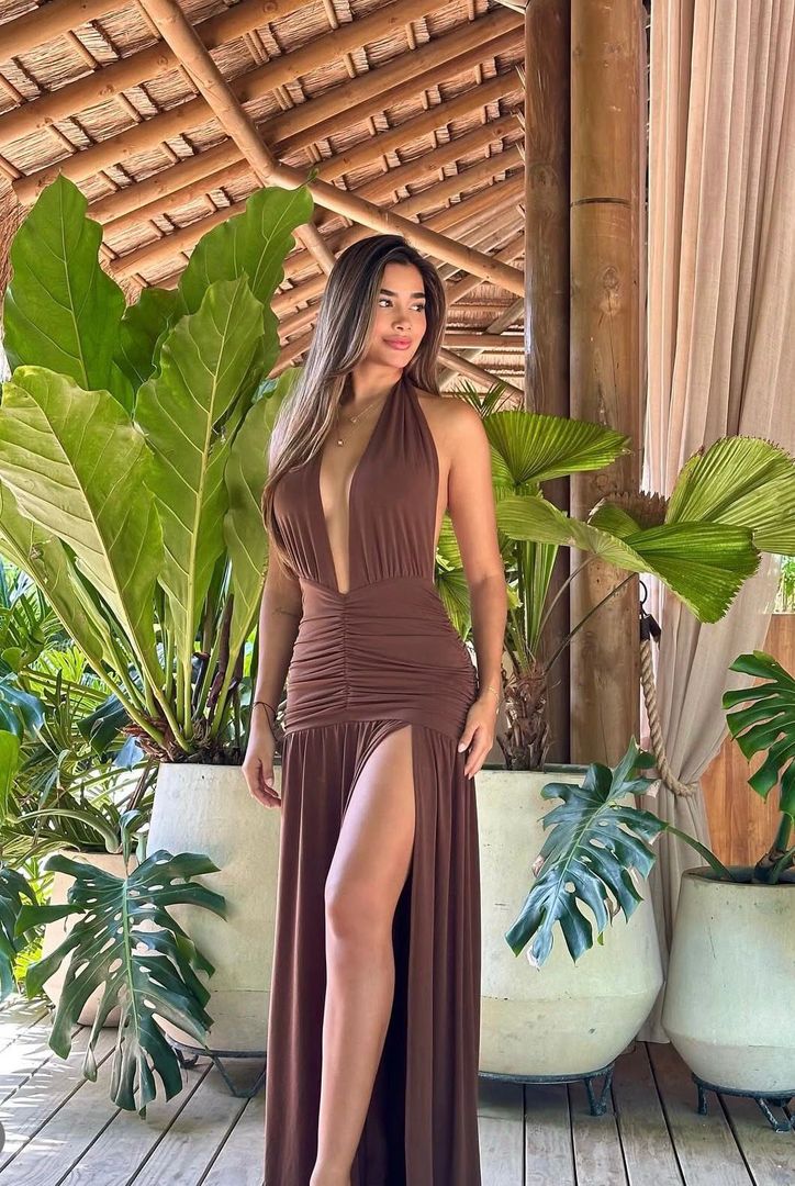 Vestido Canela