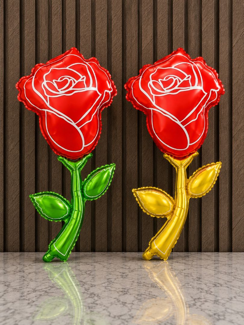 GLOBO ROSAS 95 x 51 CM 