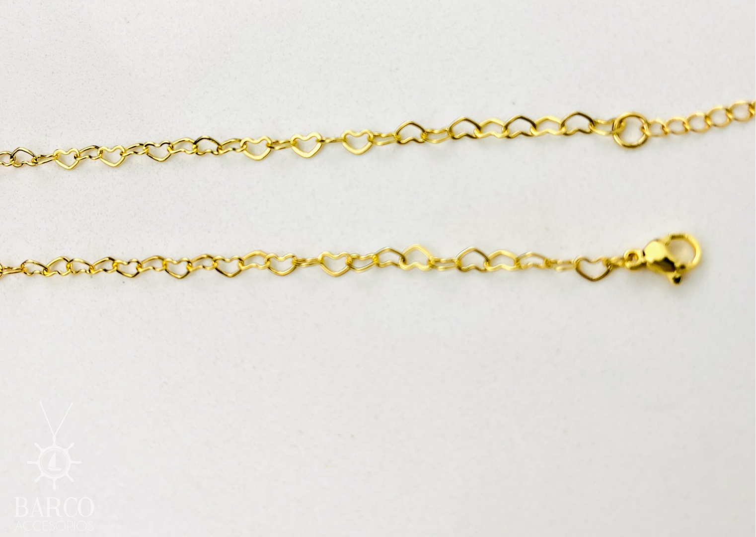 Choker corazones peq sencillo 