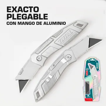 Imagen del producto EXACTO PLEGABLE CON MANGO DE ALUMINIO 