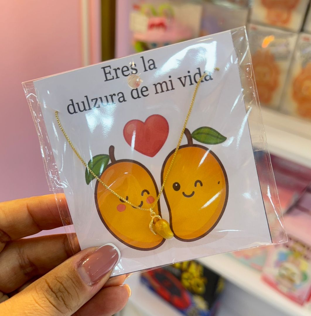 Cadenas en rodio fruticas