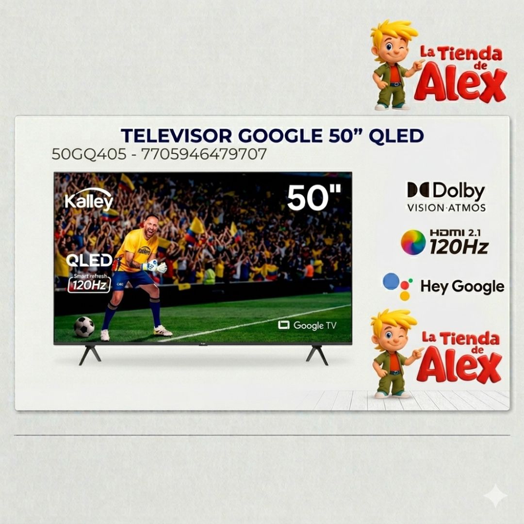 TELEVISOR GOOGLE DE 50'' QLED