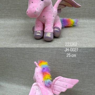 Imagen del producto UNICORNIO ROSA 25 CM