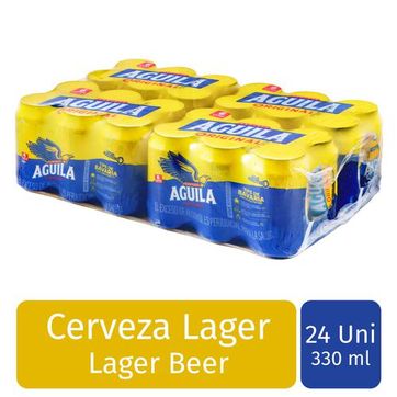 Imagen del producto .PACA AGUILA NORMAL*24*330ML